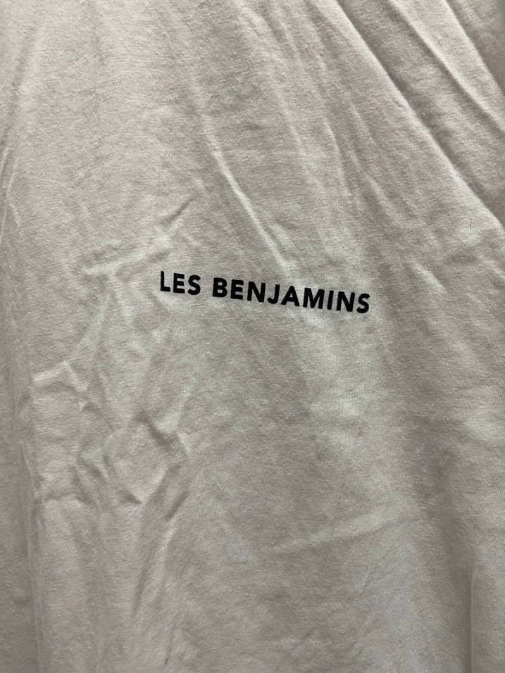 Beyaz Les Benjamins Erkek Tişört - Görsel 2