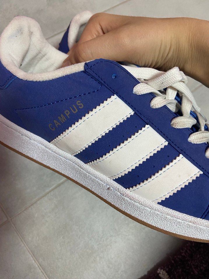 Mavi Kadın Adidas Campus ayakkabi - Görsel 3