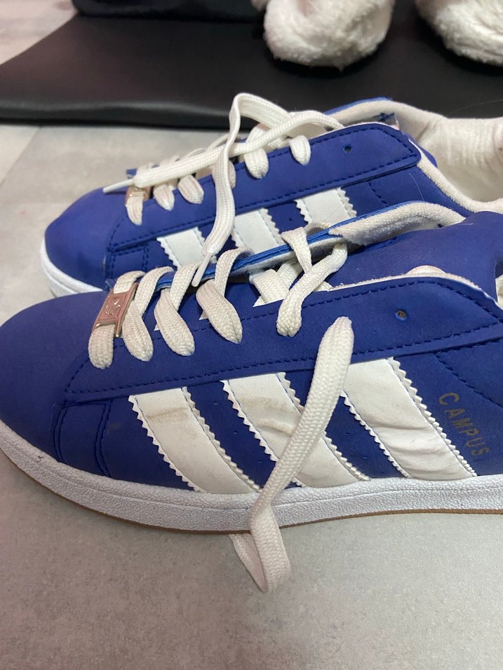 Mavi Kadın Adidas Campus ayakkabi - Görsel 2