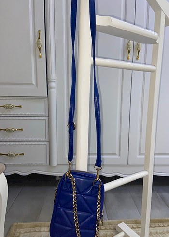 On Fashion Lacivert Deri Kadın Çanta