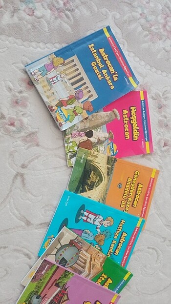 Kitap okuma seti 10 lu 64 sayfalaık resimli