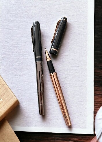Metal Roller Kalem 2'li Set Kişiye Özel 