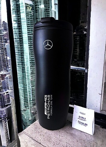 Beden siyah Renk Mercedes Benz Petronas Amg F1 Çelik Termos