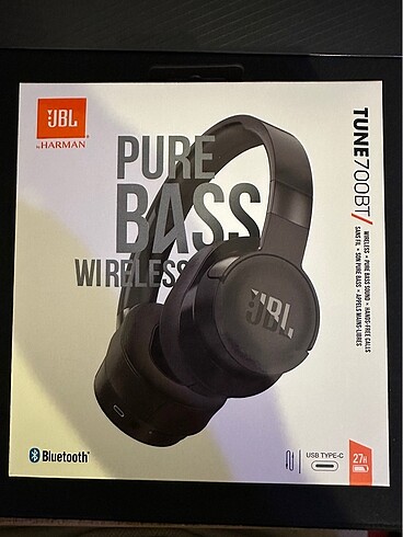 JBL TUNE 700Bt az kullanılmış