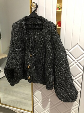 Crop hırka