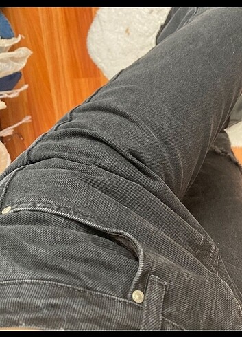 36 Beden gri Renk Trendyol Milla Jean