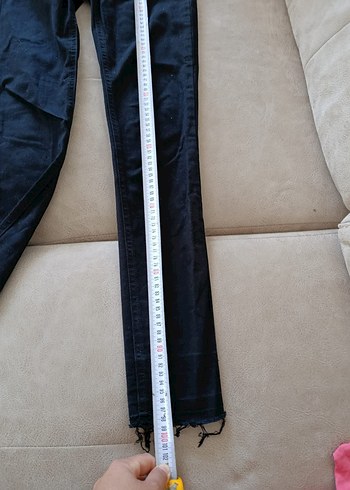 Siyah  Kadın Kot Pantolon - Görsel 2