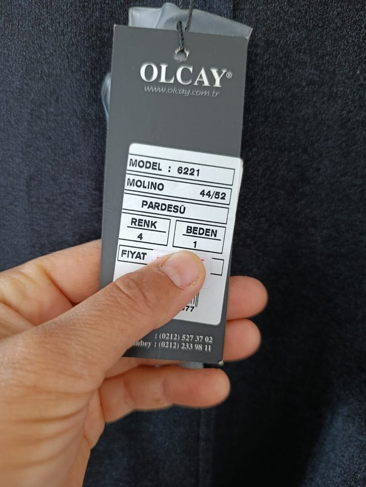 Düğmeli Siyah Uzun Kadın Kaban - Görsel 4