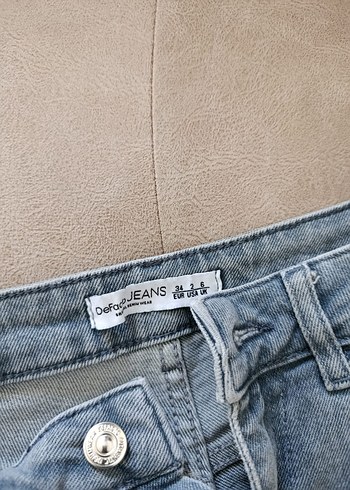 Gri Regular Fit Kadın Denim Pantolon - Görsel 4