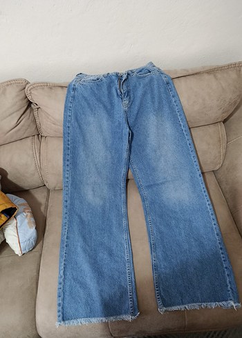 bol paçalı trendyol pantolon - Görsel 3