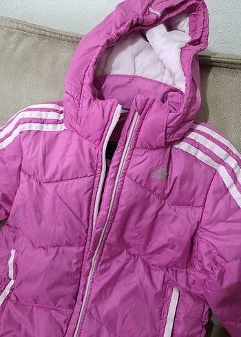 Kız Çocuk Pembe Fermuarlı Mont - Görsel 2