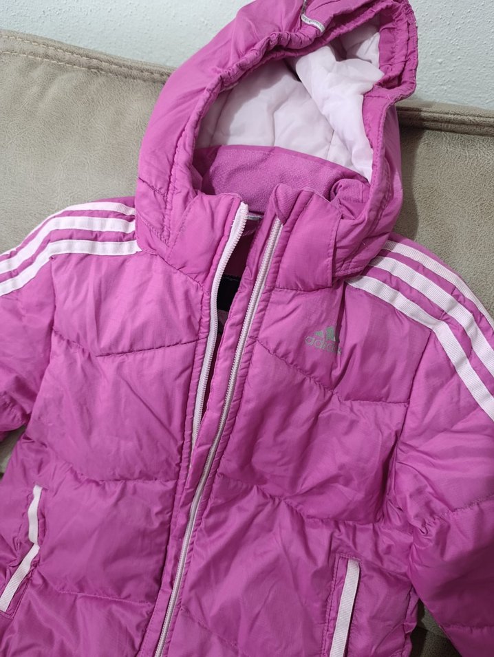 Kız Çocuk Pembe Fermuarlı Mont - Görsel 2