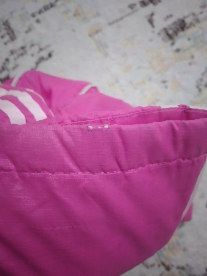 Kız Çocuk Pembe Fermuarlı Mont - Görsel 5