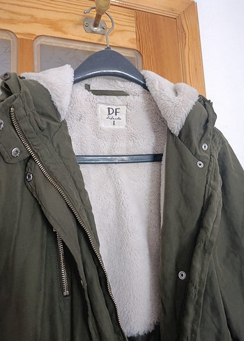 haki yeşili de facto mont - Görsel 5