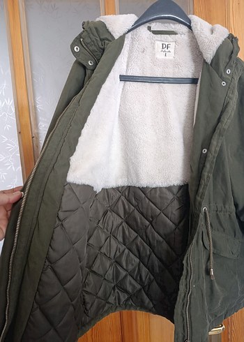 haki yeşili de facto mont - Görsel 3