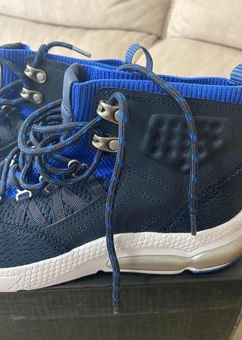 Lacivert Bağcıklı Basketbol Ayakkabısı - Görsel 5