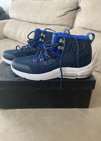 Lacivert Bağcıklı Basketbol Ayakkabısı - Görsel 4