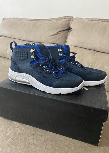 Lacivert Bağcıklı Basketbol Ayakkabısı - Görsel 7