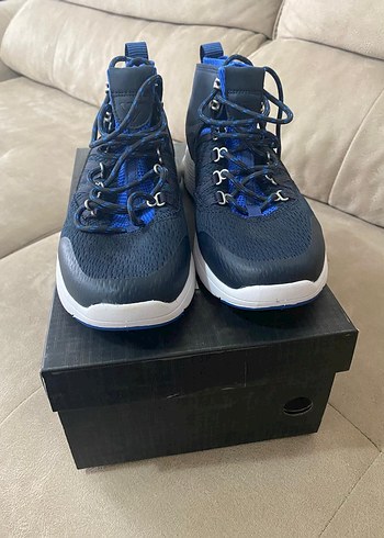 Lacivert Bağcıklı Basketbol Ayakkabısı - Görsel 3