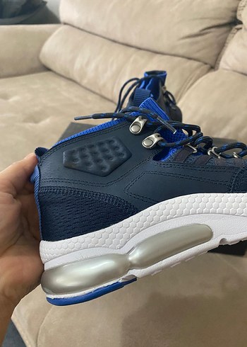 Lacivert Bağcıklı Basketbol Ayakkabısı - Görsel 9