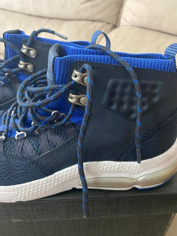 Lacivert Bağcıklı Basketbol Ayakkabısı - Görsel 5