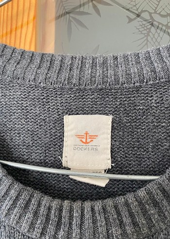 Gri Erkek Uzun Kollu Kazak - Görsel 4