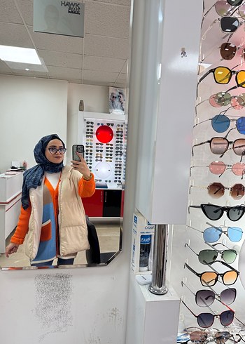 Owersize şişme mont - Görsel 5