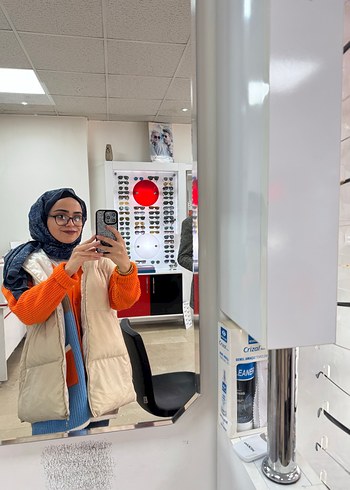 Owersize şişme mont - Görsel 2