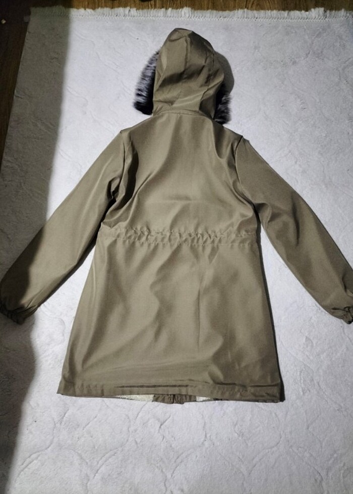 Kadın içi kürklü mont  - Görsel 5