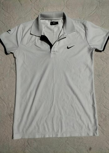 s Beden beyaz Renk Nike Beyaz Kısa Kollu Polo Tişört