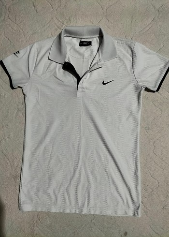 Nike Beyaz Kısa Kollu Polo Tişört