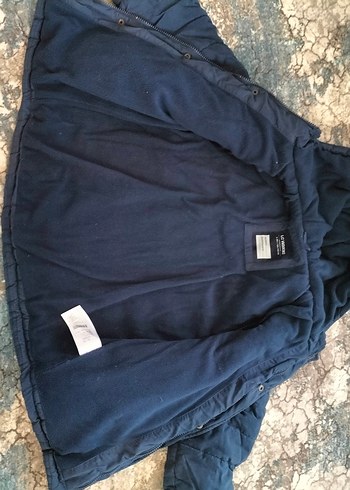 Erkek Çocuk Lacivert Kapüşonlu Kışlık Mont - Görsel 5