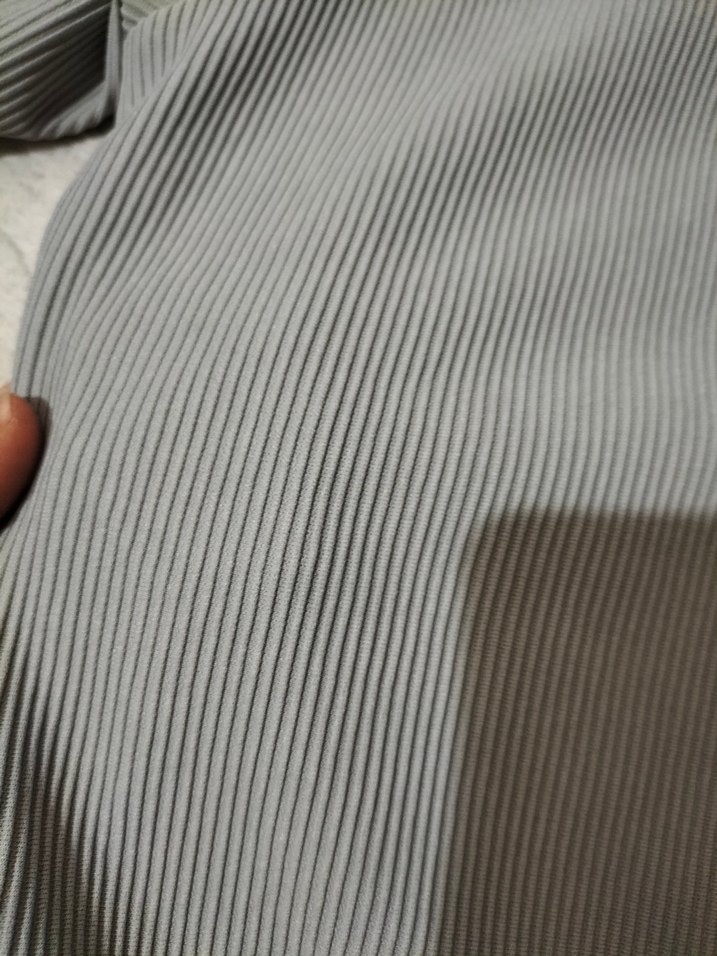 Gri Kısa Kollu Erkek Gömlek - Görsel 3
