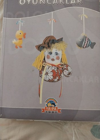 1981 YA-PA Çok Renkli Bebek Oyuncaklar Kitabı