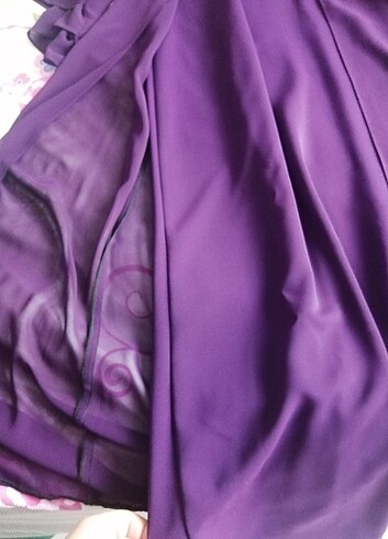 #mor #elbise  - Görsel 7
