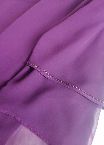 #mor #elbise  - Görsel 9