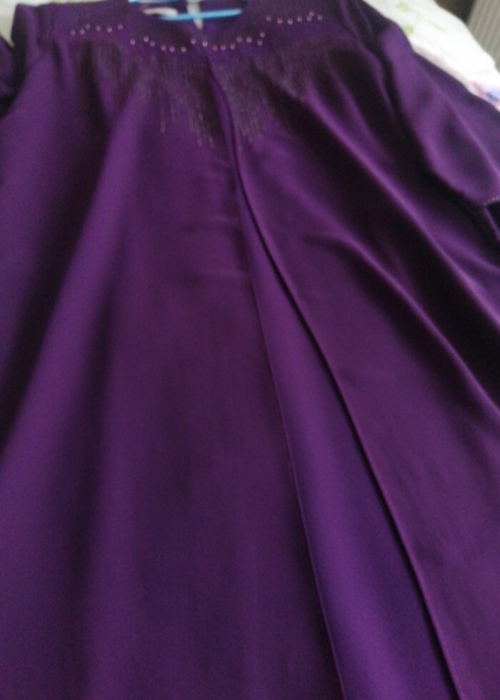 #mor #elbise  - Görsel 5