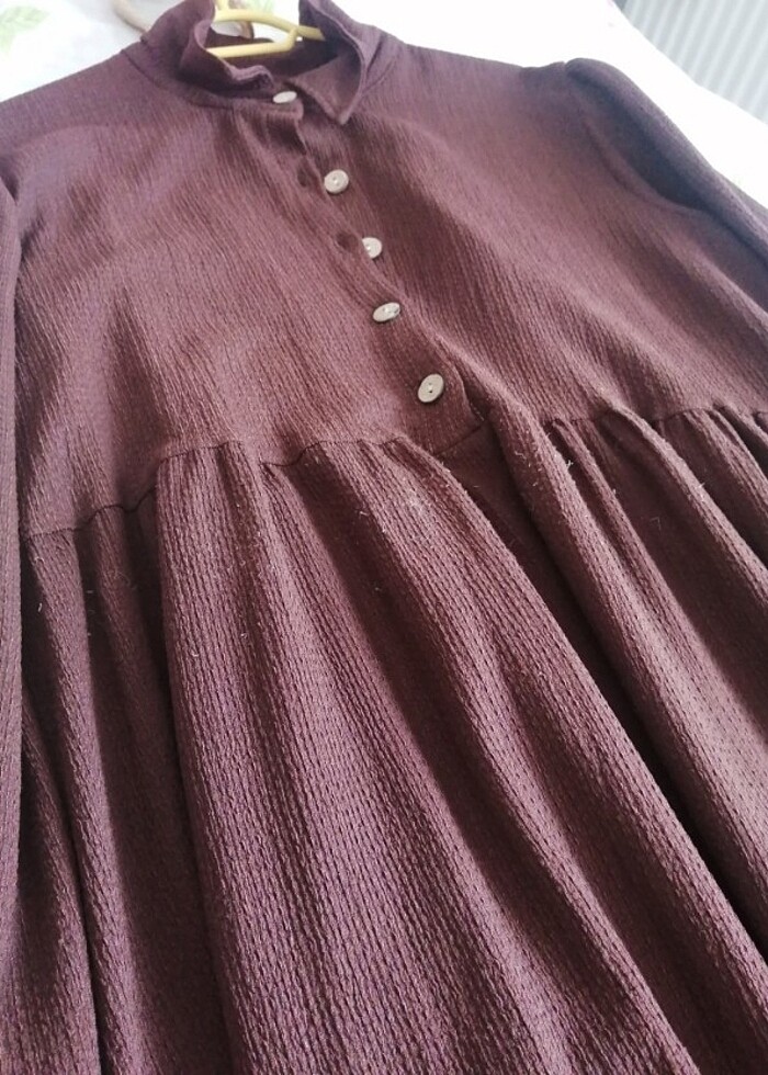 #elbise #kahverengi  - Görsel 4