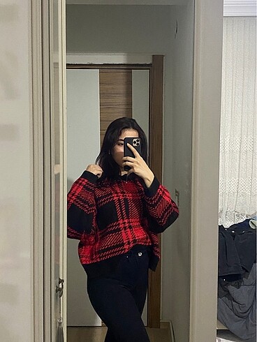 Zara ekoseli kazak
