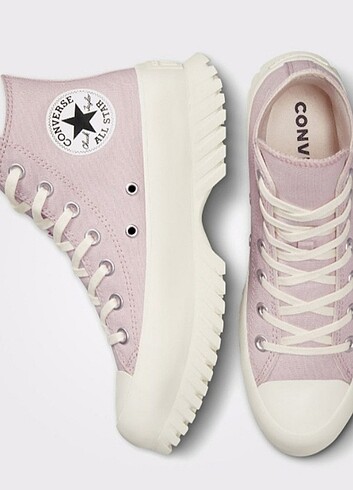 Pembe converse kadın spor ayakkabı