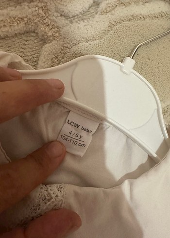 Lc wakiki beyaz yakalı kız çocuk gömlek - Görsel 3