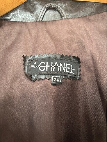 m Beden vintage chanel deri ceket