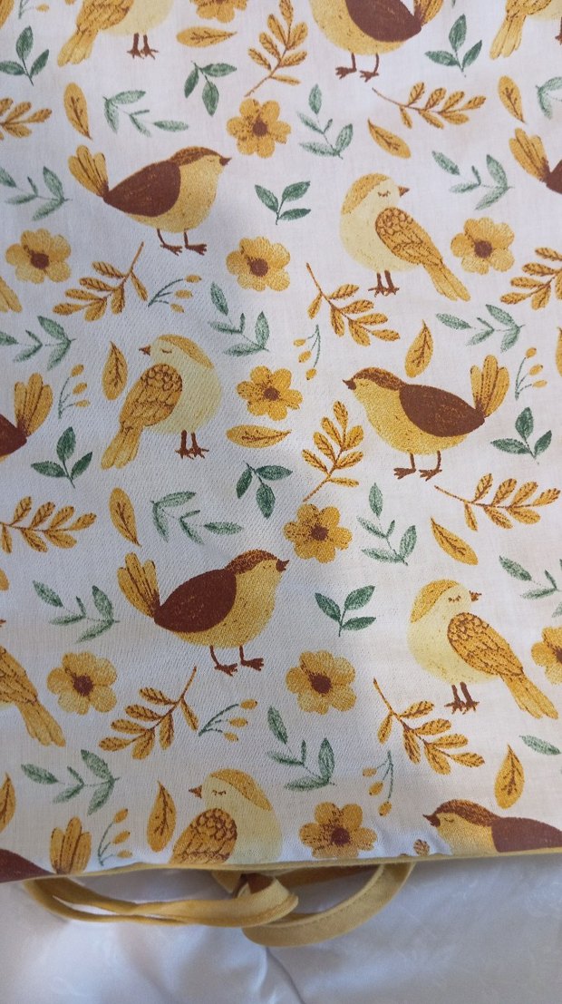Kuş Desenli Yatak Koruyucu - Görsel 2