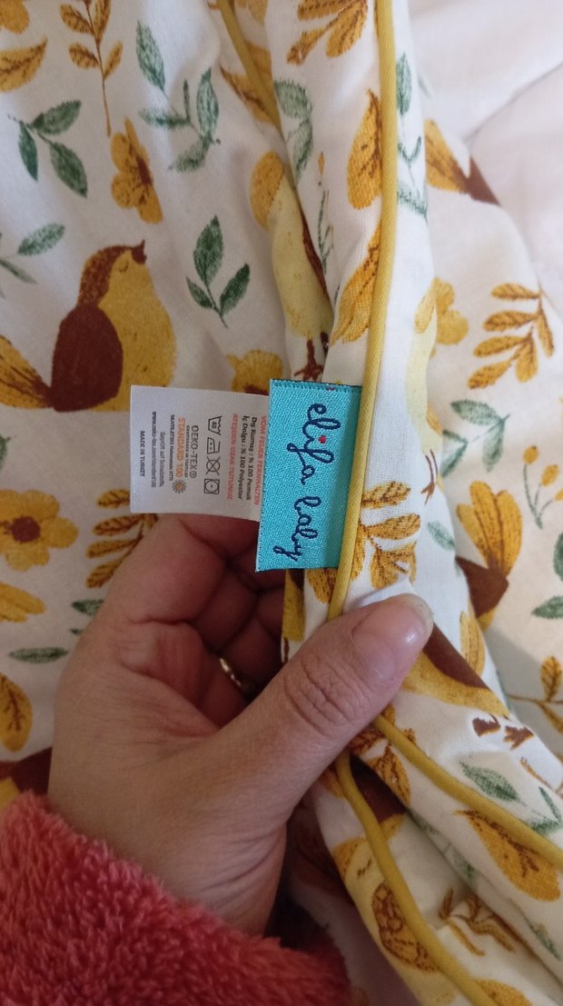 Kuş Desenli Yatak Koruyucu - Görsel 4