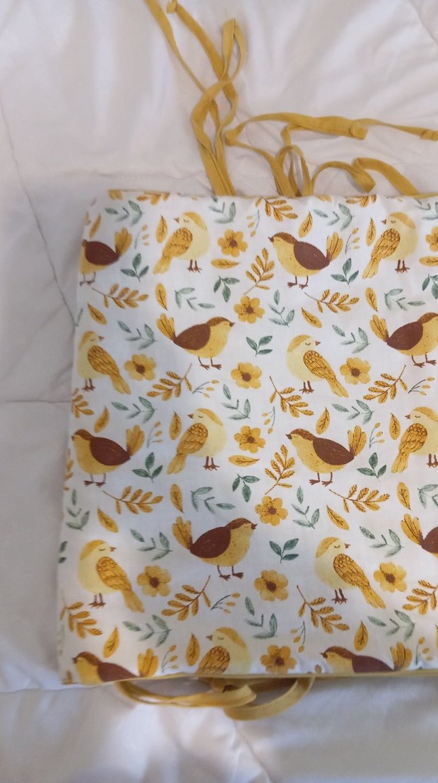 Kuş Desenli Yatak Koruyucu - Görsel 3