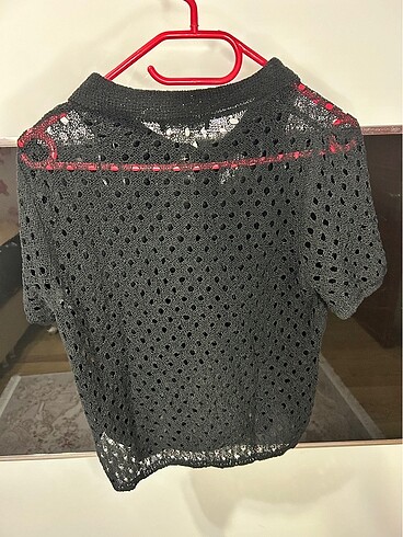 LC Waikiki LCW DELİKLİ ÖRGÜ POLO TİŞÖRT