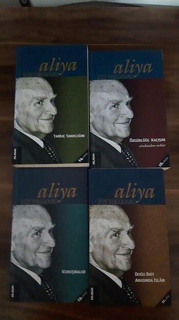 4'lü Set Aliya Izzetbegovic Kitapları
