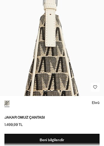Mango MANGO Jakar omuz çantası