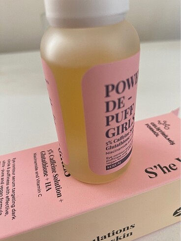 Beden SHE VEC Power de-puff girls serum
