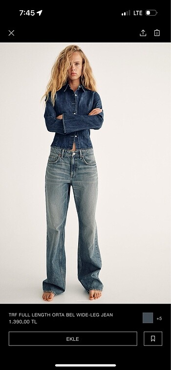 ZARA JEAN